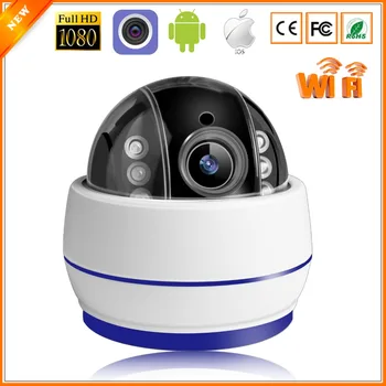 BESDER Speed Dome IP Camera WiFi 1080P 960P 5X Auto Zoom PTZ Surveillance Indoor Camera Wireless P2P ONVIF Motion Detect Alarm
BESDER Speed Dome IP Camera WiFi 1080P 960P 5X Auto Zoom PTZ Surveillance Indoor Camera Wireless P2P ONVIF Motion Detect Alarm