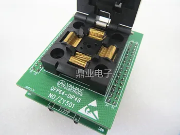 Original YAMAICHI IC Test Seat ZY501 ZY501P Burning Programmer X8-PLUS/5000U-PLUS Socket Adapter 
Original YAMAICHI IC Test Seat ZY501 ZY501P Burning Programmer X8-PLUS/5000U-PLUS Socket Adapter