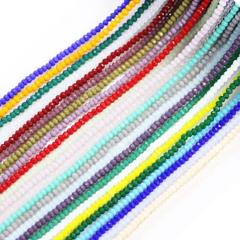 ZHUBI 580pcs/lot Wholesale Crystal Rondelle 2MM Faceted Glass Round Beads Chinese Beading For DIY Making Jewelry Accessories
ZHUBI 580pcs/lot Wholesale Crystal Rondelle 2MM Faceted Glass Round Beads Chinese Beading For DIY Making Jewelry Accessories