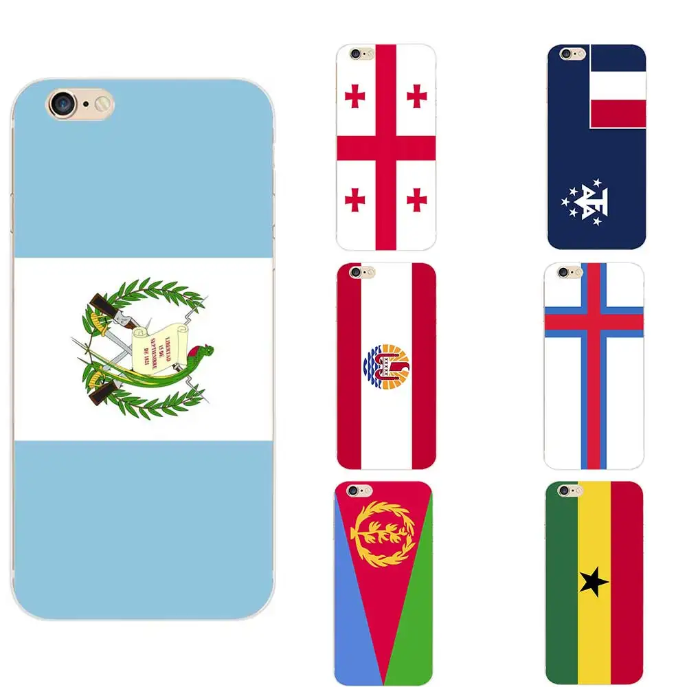 Eritrea Faroe Islands French Polynesia French Southern and Antarcic Lands Georgia Ghana Guatemala National Flag Theme TPU Phone
Eritrea Faroe Islands French Polynesia French Southern and Antarcic Lands Georgia Ghana Guatemala National Flag Theme TPU Phone
