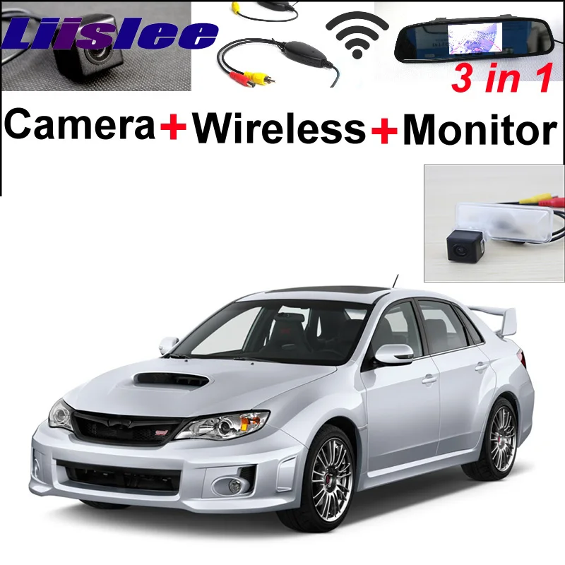 Liislee 3 in1 Special Camera + Wireless Receiver + Mirror Monitor Easy DIY Back Up Parking System For Subaru WRX STi (Wagon)
Liislee 3 in1 Special Camera + Wireless Receiver + Mirror Monitor Easy DIY Back Up Parking System For Subaru WRX STi (Wagon)