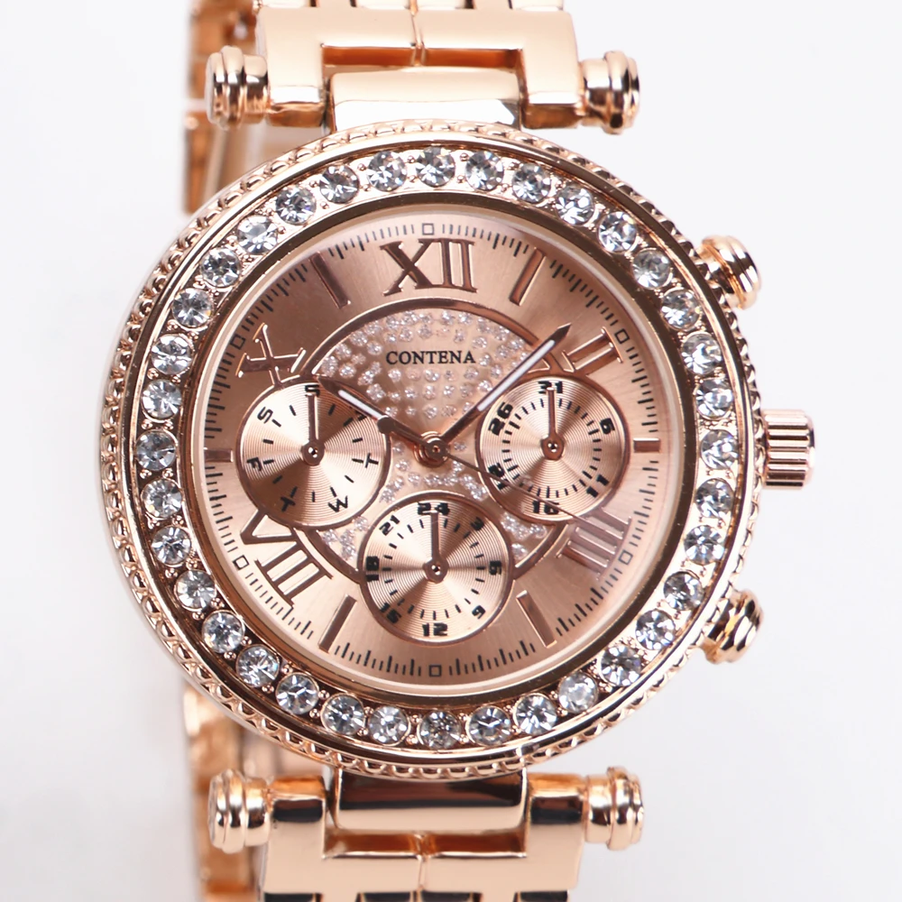 Reloj Mujer 2018 Geneva Women's Watches Rose Gold Watch Ladies Famous Luxury Brand Women Crystal Watches Clocks kol saati bayan
Reloj Mujer 2018 Geneva Women's Watches Rose Gold Watch Ladies Famous Luxury Brand Women Crystal Watches Clocks kol saati bayan