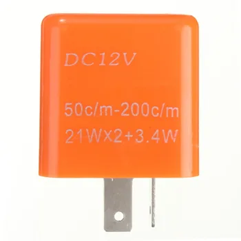 12V 2Pin Motorcycle Adjustable Frequency LED Flasher Relay Motorbike Turn Signal Indicator Hyper Flashing Flash Relay
12V 2Pin Motorcycle Adjustable Frequency LED Flasher Relay Motorbike Turn Signal Indicator Hyper Flashing Flash Relay