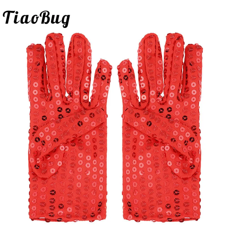 TiaoBug Kids Unisex Shiny Sequins Street Dancing Gloves Child Boys Girls Stage Performance Jazz Dance Party Costume Accessories
TiaoBug Kids Unisex Shiny Sequins Street Dancing Gloves Child Boys Girls Stage Performance Jazz Dance Party Costume Accessories