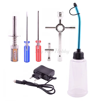 Rechargeable Glow Plug starter Igniter AC Charger Ignition kit for Gas Nitro Engine Power 1/10 1/8 RC Car Engines
Rechargeable Glow Plug starter Igniter AC Charger Ignition kit for Gas Nitro Engine Power 1/10 1/8 RC Car Engines