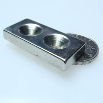 50PCS block 40*20*5-d5mm strong powerful neodymium magnets rare earth permanent fasterners with two countersunk hole
50PCS block 40*20*5-d5mm strong powerful neodymium magnets rare earth permanent fasterners with two countersunk hole
