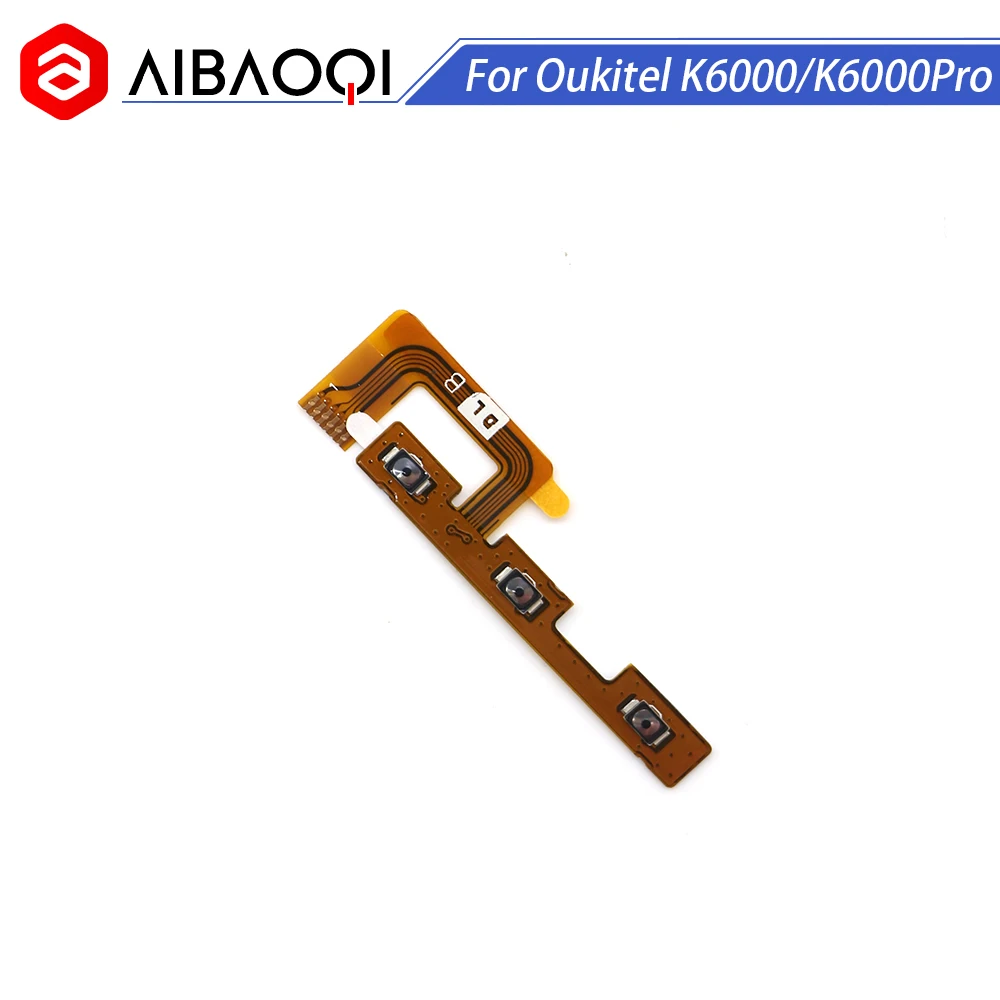AiBaoQi New Original Main Oukitel K6000 power on/off+ volume FPC Key up/down button flex cable FPC For Oukitel K6000 Pro Phone
AiBaoQi New Original Main Oukitel K6000 power on/off+ volume FPC Key up/down button flex cable FPC For Oukitel K6000 Pro Phone