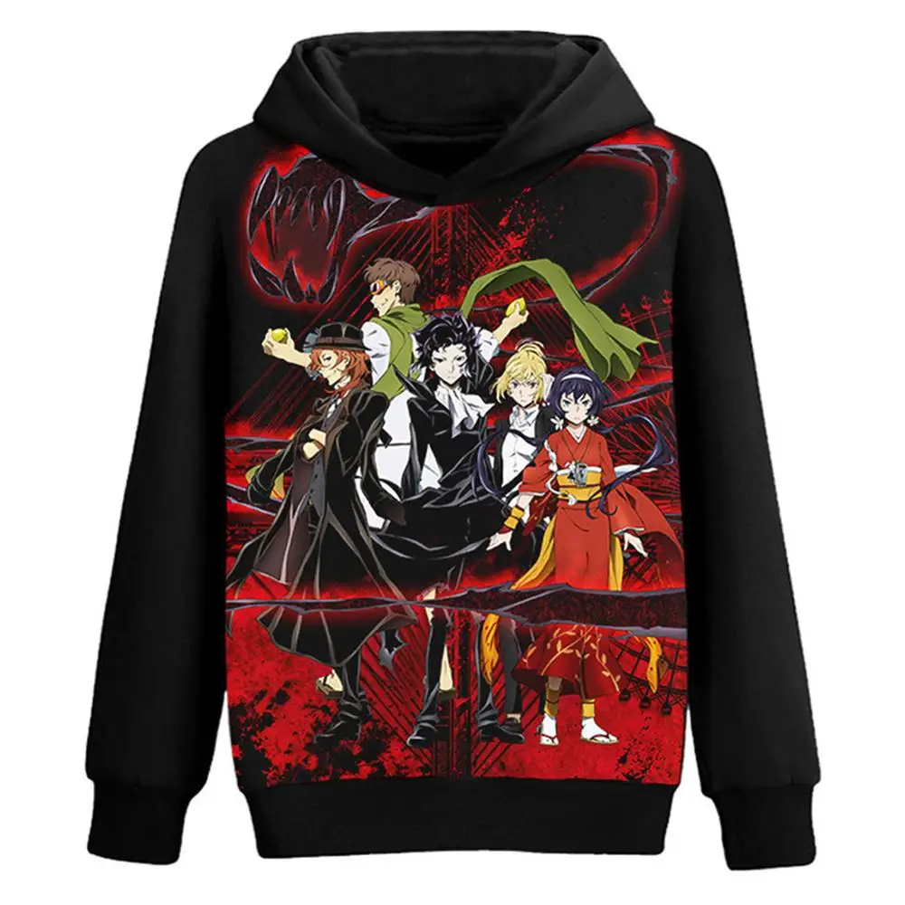 Anime Bungou Stray Dogs Cosplay Hoodie Dazai Atsushi 3D Print Sweatshirts Men Women Coat Autumn Casual Hooded Pullover Adult
Anime Bungou Stray Dogs Cosplay Hoodie Dazai Atsushi 3D Print Sweatshirts Men Women Coat Autumn Casual Hooded Pullover Adult