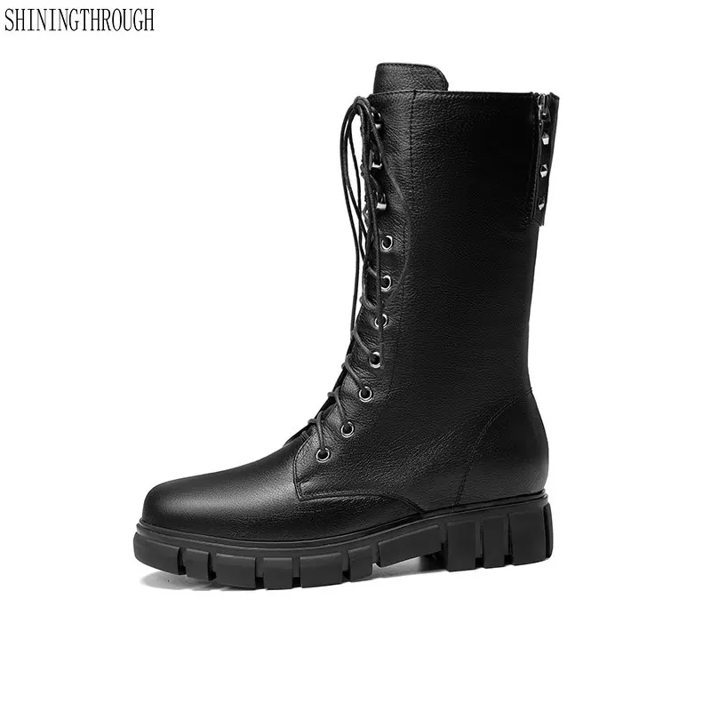 Winter Genuine Leather Women Ankle Boots Short Boots Party Night Club Motorcycle Boots Ladies Shoes Woman size 41 42 43
Winter Genuine Leather Women Ankle Boots Short Boots Party Night Club Motorcycle Boots Ladies Shoes Woman size 41 42 43