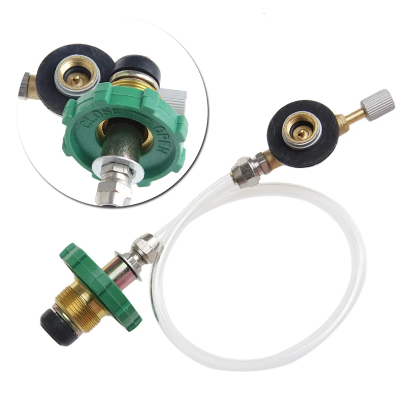 Outdoor Camping Propane Refill Adapter Gas Flat Cylinder Tank Coupler Adapter
Outdoor Camping Propane Refill Adapter Gas Flat Cylinder Tank Coupler Adapter
