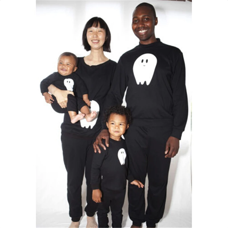 Halloween Family Matching Clothes Set Women Men Kids Casual Long Sleeve Pullover Sweatshirt Pants 2017 New Family Match Outfits
Halloween Family Matching Clothes Set Women Men Kids Casual Long Sleeve Pullover Sweatshirt Pants 2017 New Family Match Outfits