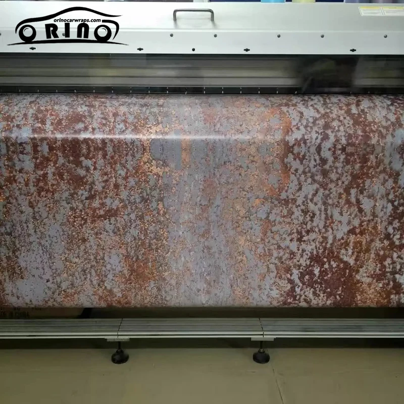 Rusty Camouflage Vinyl Film Sticker-1