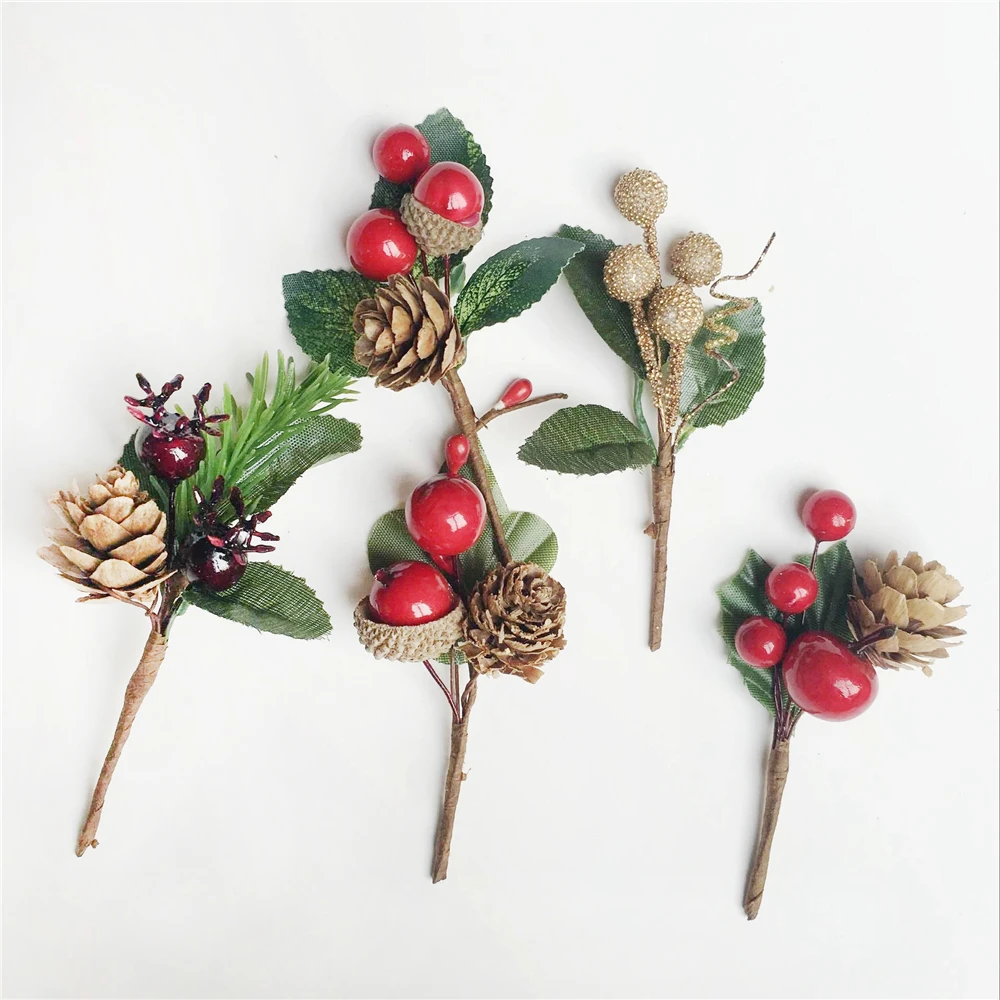 5pcs/set Crafts Packaging DIY Wreath Red Berries Christams Ornament Branches Artificial Flowers Xmas Tree Decor Party Supplies
5pcs/set Crafts Packaging DIY Wreath Red Berries Christams Ornament Branches Artificial Flowers Xmas Tree Decor Party Supplies