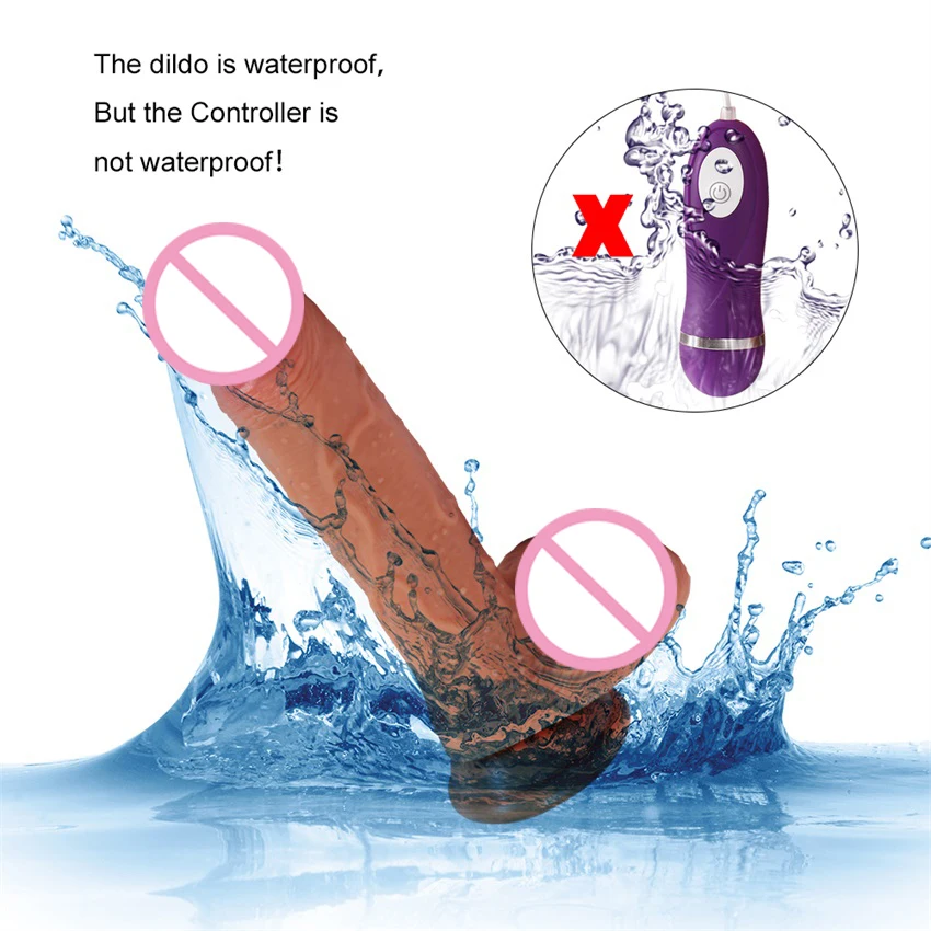 vibrating dildo soft silicone (7)