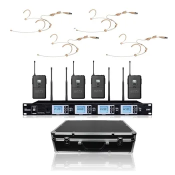 Bolymic 4 Channels Wireless Stage microphone karaoke system professional UHF Vocal Lavalier lapel Microphone For school
Bolymic 4 Channels Wireless Stage microphone karaoke system professional UHF Vocal Lavalier lapel Microphone For school