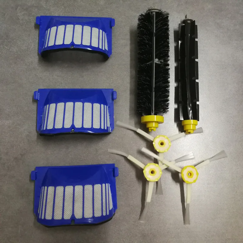 AeroVac Filter,Side Brush,Bristle and Flexible Beater Brush Combo for iRobot Roomba 600 610 620 625 630 650 660 vacuum cleaner
AeroVac Filter,Side Brush,Bristle and Flexible Beater Brush Combo for iRobot Roomba 600 610 620 625 630 650 660 vacuum cleaner