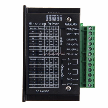 TB6600 Single Axis 4A Stepper Motor Driver Controller 9~40V Micro-Step CNC
TB6600 Single Axis 4A Stepper Motor Driver Controller 9~40V Micro-Step CNC