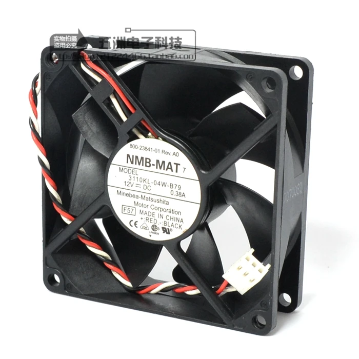 NMB-MAT 3110KL-04W-B79 F57 DC 12V 0.44A 80x80x25 мм 3-проводной Вентилятор охлаждения сервера
NMB-MAT 3110KL-04W-B79 F57 DC 12V 0.44A 80x80x25 мм 3-проводной Вентилятор охлаждения сервера