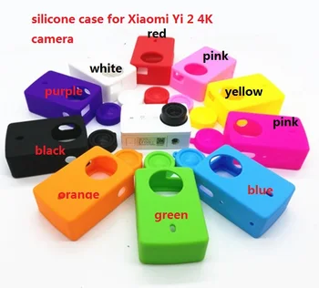 100set.Silicone Protective Cover Protector Case Shell Skin Lens Cap for XiaomiYi 4 K XiaoYi II Xiomi.4K
100set.Silicone Protective Cover Protector Case Shell Skin Lens Cap for XiaomiYi 4 K XiaoYi II Xiomi.4K
