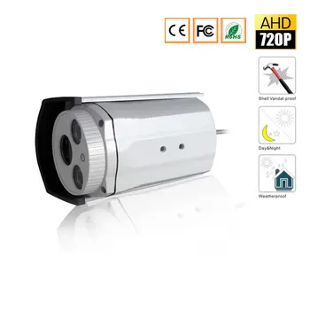 AHD Camera 720P HD Outdoor Bullet Camera Waterproof IR 20M,36 Leds Night Vision Security 1MP CCTV AHD Camera
AHD Camera 720P HD Outdoor Bullet Camera Waterproof IR 20M,36 Leds Night Vision Security 1MP CCTV AHD Camera