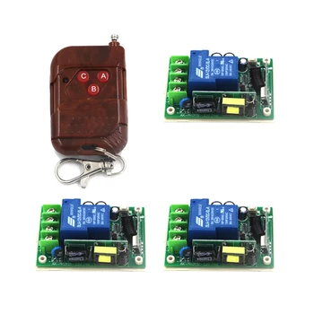 Free shipping 315/433MHZ AC 85V~250V 110V RF 1 CH Wide Voltage Wooden Remote & 3 Receiver rf transmitter and receiver 4342
Free shipping 315/433MHZ AC 85V~250V 110V RF 1 CH Wide Voltage Wooden Remote & 3 Receiver rf transmitter and receiver 4342