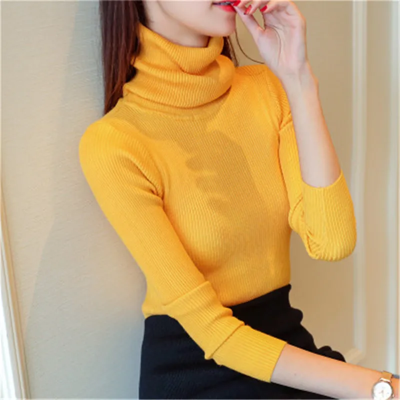 2018 new style slim neck sweater, turtleneck sweater women's autumn winter Korean long sleeves long sleeved knitted tops PZ1083
2018 new style slim neck sweater, turtleneck sweater women's autumn winter Korean long sleeves long sleeved knitted tops PZ1083
