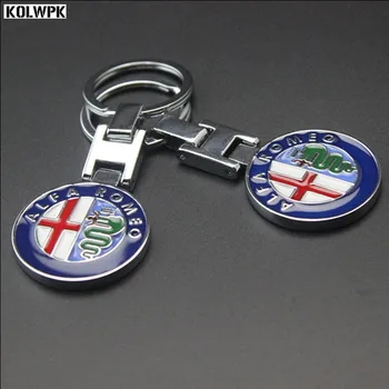 10PCS Fashion Metal Car Keychain Key Ring Key Chain Keyring For Alfa Romeo 159 147 156 Giulietta Mito GT Key Holder Car Styling
10PCS Fashion Metal Car Keychain Key Ring Key Chain Keyring For Alfa Romeo 159 147 156 Giulietta Mito GT Key Holder Car Styling