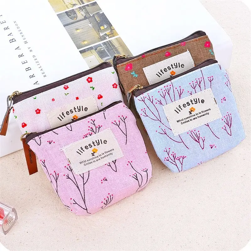 1PC Cute Mini Floral Canvas Coin Cases Keys Bags Girls Money Card Change Pouch Zip Holder Wallets Nine Colors Available S31
1PC Cute Mini Floral Canvas Coin Cases Keys Bags Girls Money Card Change Pouch Zip Holder Wallets Nine Colors Available S31