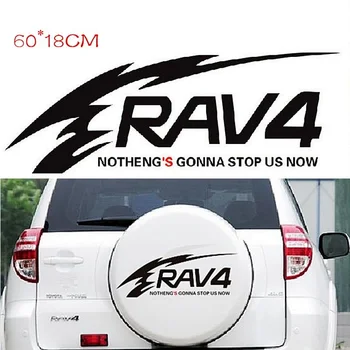 Arrive 1PCS 60*18cm Car Tail Spare Wheel Decorationl Sticker Car Styling for Toyota RAV4 SUV SPORTS OFFROAD Car Sticker 
Arrive 1PCS 60*18cm Car Tail Spare Wheel Decorationl Sticker Car Styling for Toyota RAV4 SUV SPORTS OFFROAD Car Sticker