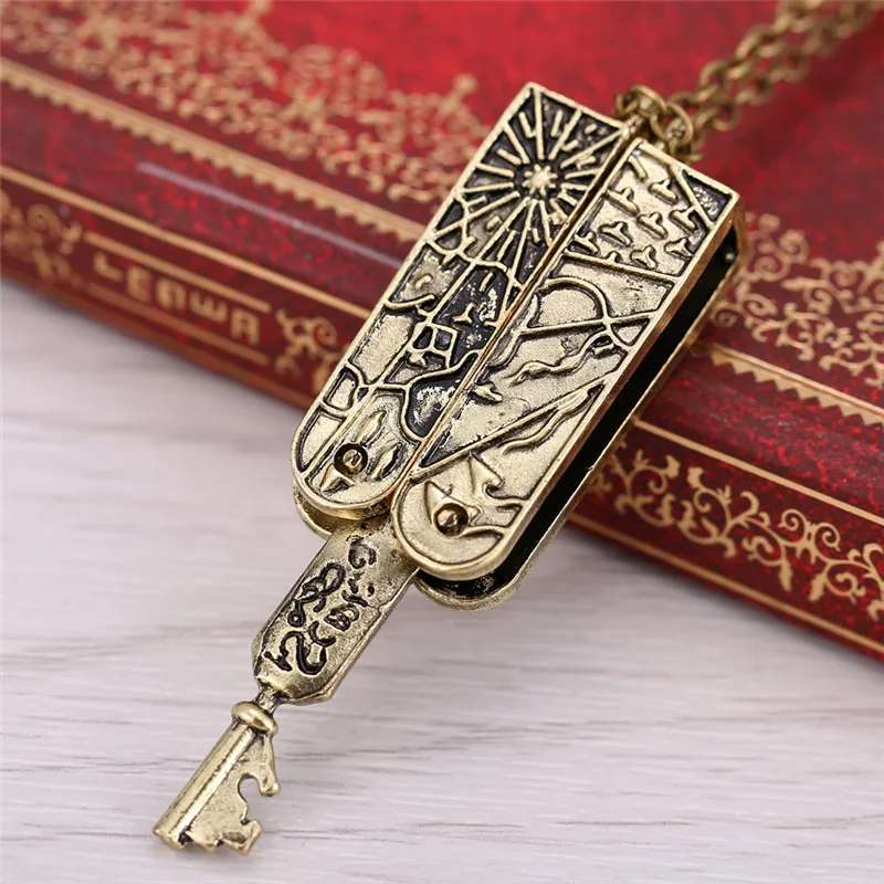 Lolita Vintage Jewelry Grimm Key Charm Necklace Women Men Bronze Pendant Necklace Accessories Link Necklaces Gift
Lolita Vintage Jewelry Grimm Key Charm Necklace Women Men Bronze Pendant Necklace Accessories Link Necklaces Gift
