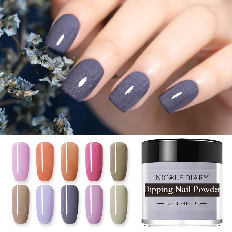 NICOLE DIARY 10g Matte Effects Dipping Nail Powder French Nail Pigment Glitter Decoration Natural Dry Manicure Art Design
NICOLE DIARY 10g Matte Effects Dipping Nail Powder French Nail Pigment Glitter Decoration Natural Dry Manicure Art Design