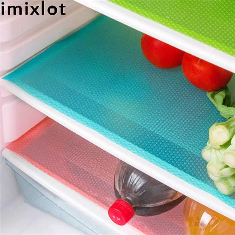 Imixlot 4PCs/set Fridge Waterproof Mats Refrigerator Pad Antibacterial Antifouling Mildew Moisture Cuttable Pad for Kitchen
Imixlot 4PCs/set Fridge Waterproof Mats Refrigerator Pad Antibacterial Antifouling Mildew Moisture Cuttable Pad for Kitchen