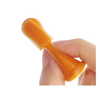 Dental Care Baby Toothbrush Kids Food grade Silicone Finger Brush Clear Massage Soft Teether With Box For Infant Boy Girl Teeth
Dental Care Baby Toothbrush Kids Food grade Silicone Finger Brush Clear Massage Soft Teether With Box For Infant Boy Girl Teeth