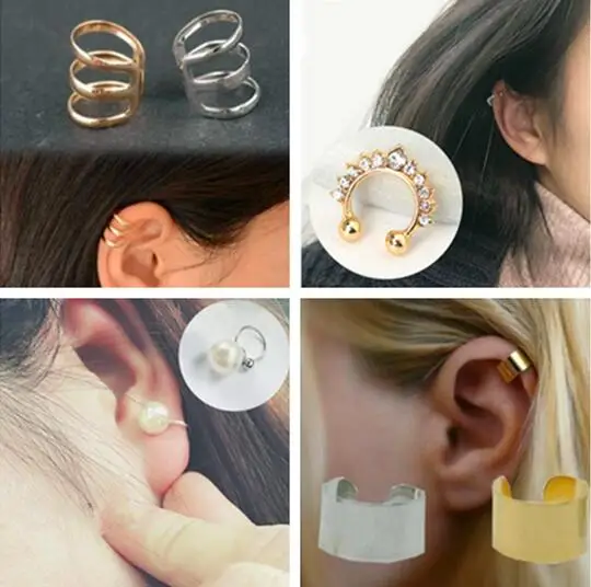 Fashion Clip Earrings For Women Imitation Pearl Cross Crystal Triangle Hollow U-shaped Bone Ear Cuff Invisible Jewelry Men's
Fashion Clip Earrings For Women Imitation Pearl Cross Crystal Triangle Hollow U-shaped Bone Ear Cuff Invisible Jewelry Men's