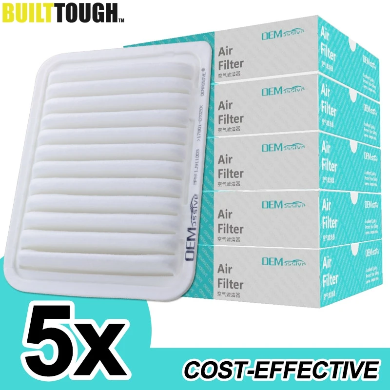 5pcs For Toyota Rav4 XA30 XA40 Yaris Vitz XP10 XP90 XP130 Matrix Corolla E150 E170 17801-21050 17801-0D060 Car Engine Air Filter
5pcs For Toyota Rav4 XA30 XA40 Yaris Vitz XP10 XP90 XP130 Matrix Corolla E150 E170 17801-21050 17801-0D060 Car Engine Air Filter