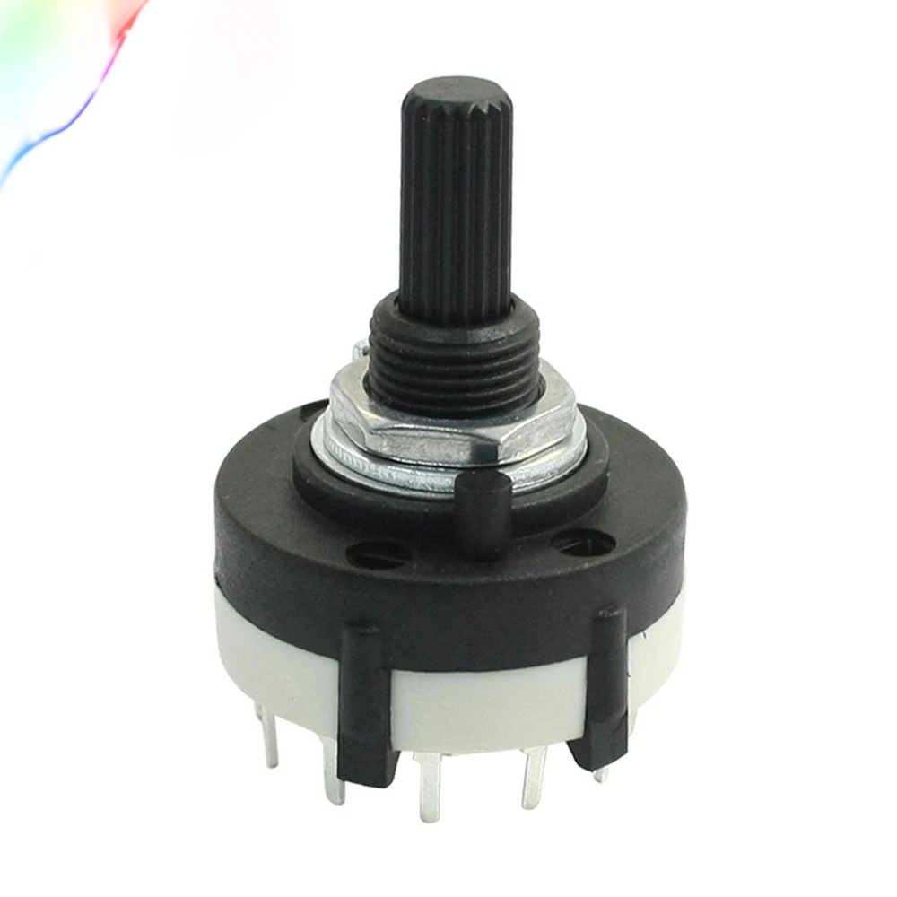 Electric Machine 2P6T 2Pole 12 Position Single Deck 14Pin Rotary Switch
Electric Machine 2P6T 2Pole 12 Position Single Deck 14Pin Rotary Switch