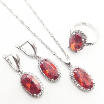 Classic Red Egg Design Cubic Zircon Women's 925 Silver Jewelry Sets Necklace Pendant Earrings Rings Free Shipping
Classic Red Egg Design Cubic Zircon Women's 925 Silver Jewelry Sets Necklace Pendant Earrings Rings Free Shipping