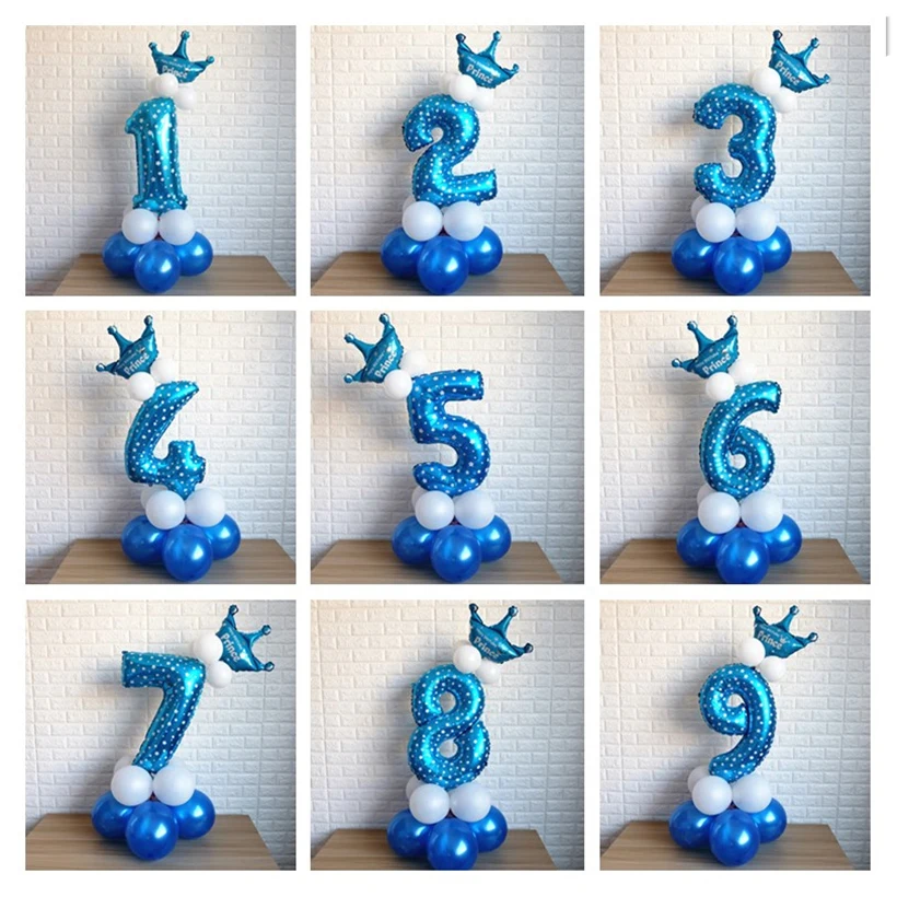 40inch Number Baloons Digit Inflatable Helium Foil Ballon Birthday Party Supplies Air Balloon with Crown Baby Shower Decor
40inch Number Baloons Digit Inflatable Helium Foil Ballon Birthday Party Supplies Air Balloon with Crown Baby Shower Decor