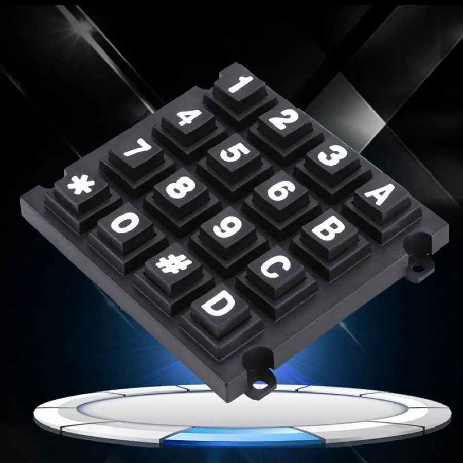 Hot 16 Keys 4x4 Push Buttons External Big Keypad for MCU | Компьютеры и офис