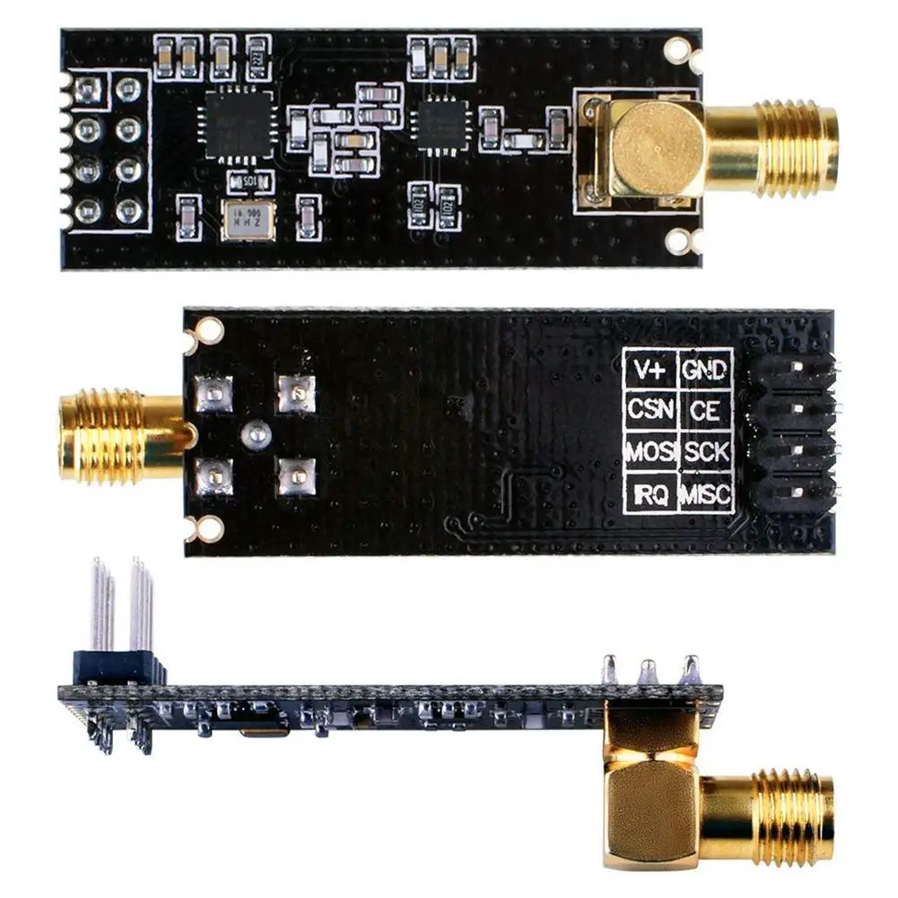 BEESCLOVER NRF24L01+PA+LNA SMA Antenna Wireless Transceiver 1100-Meter Distance Microcontroller Module For Arduino r20
BEESCLOVER NRF24L01+PA+LNA SMA Antenna Wireless Transceiver 1100-Meter Distance Microcontroller Module For Arduino r20