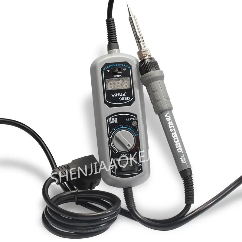 908D adjustable thermostat electric Luo iron precision original welding machine 220V/110V LED digital display 50HZ
908D adjustable thermostat electric Luo iron precision original welding machine 220V/110V LED digital display 50HZ