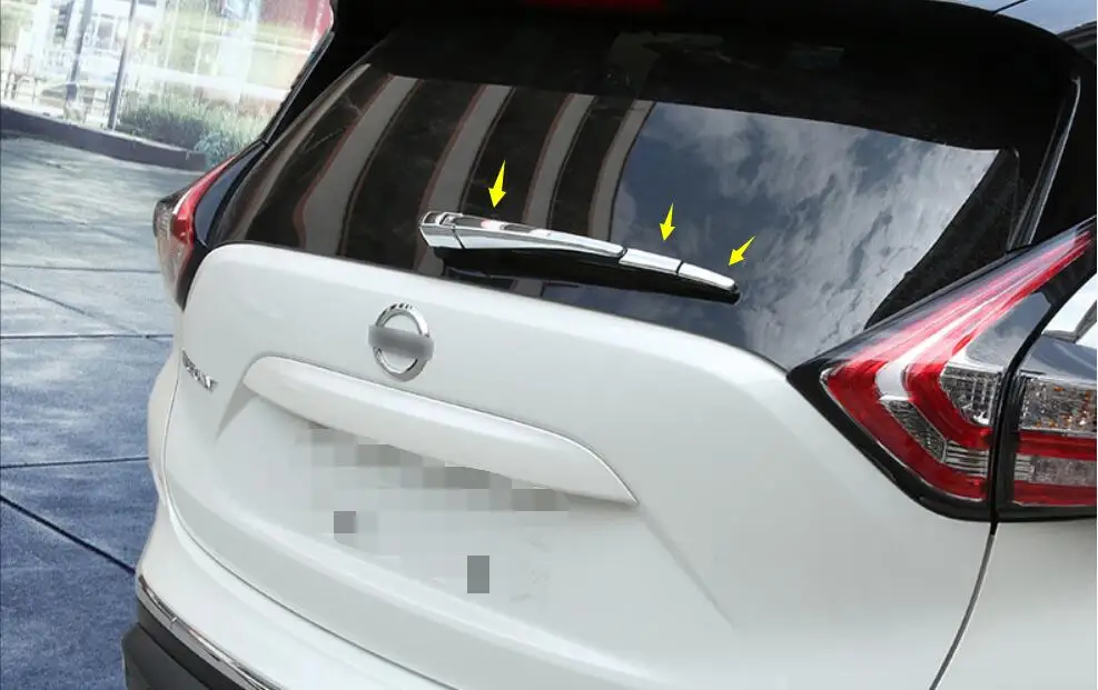 Yimaautotrims Rear Windshield Window Windscreen Rain Wiper Cover Trim 4 Pcs / Set Fit For Nissan Murano 2015 2016 2017 2018 ABS
Yimaautotrims Rear Windshield Window Windscreen Rain Wiper Cover Trim 4 Pcs / Set Fit For Nissan Murano 2015 2016 2017 2018 ABS