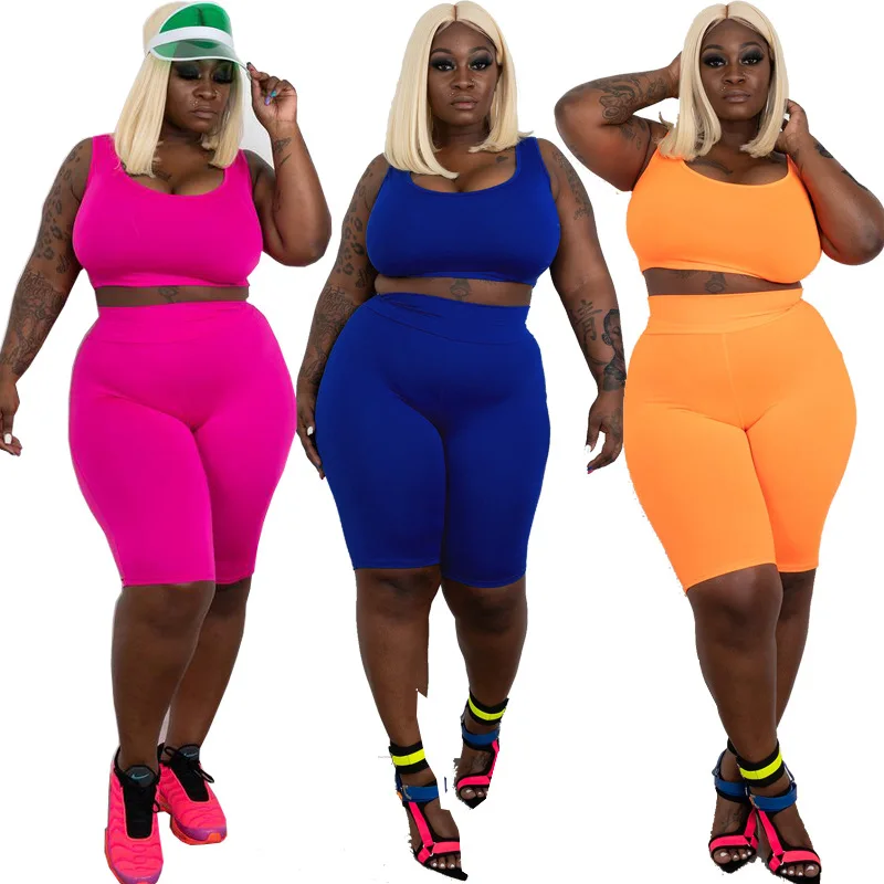 Plus Size Set 2 Pieces Women Set Large Size Women Summer Elastic Vest Shorts Two Sets Ladies Shorts Sets Outfits 2019 Orange Set
Plus Size Set 2 Pieces Women Set Large Size Women Summer Elastic Vest Shorts Two Sets Ladies Shorts Sets Outfits 2019 Orange Set