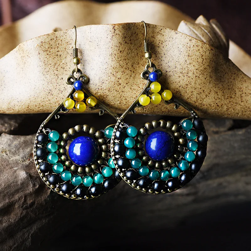Aventurine Quartz Classic Palace vintage earrings, New handmade shell stone dangle earrings ,New Ethnic jewelry peocock earrings
Aventurine Quartz Classic Palace vintage earrings, New handmade shell stone dangle earrings ,New Ethnic jewelry peocock earrings