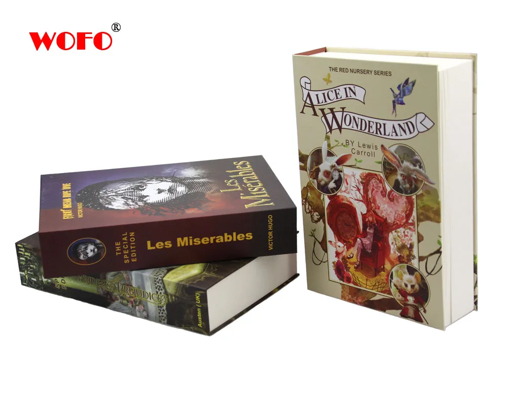 WOFO Movie Poster Secret Book Piggy Bank Money Hidden Secret Security Safe Lock Cash Money Jewellery Locker Box with Key Lock
WOFO Movie Poster Secret Book Piggy Bank Money Hidden Secret Security Safe Lock Cash Money Jewellery Locker Box with Key Lock