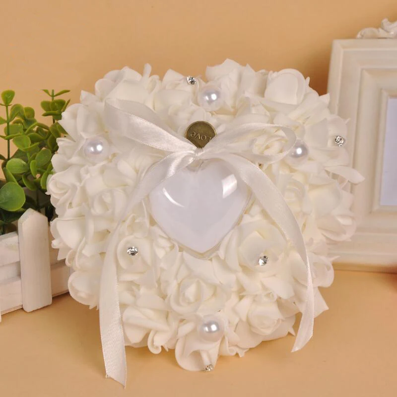 Pearl Rose Flower Heart-shaped Cake Ring Box Romantic Wedding Engagement Gift Package Box 1pcs
Pearl Rose Flower Heart-shaped Cake Ring Box Romantic Wedding Engagement Gift Package Box 1pcs