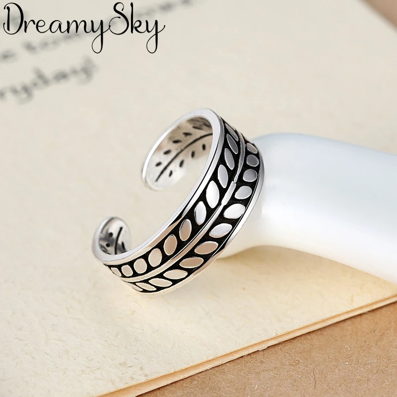 Luxury Vintage Punk 925 Sterling Silver Leaf Rings For Women Gift Wedding Statement Finger Ring Anillos Anelli Bijoux
Luxury Vintage Punk 925 Sterling Silver Leaf Rings For Women Gift Wedding Statement Finger Ring Anillos Anelli Bijoux