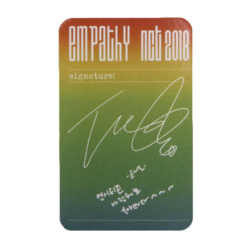 NCT Photo Cards (Official) NCT Photo Cards (Official)