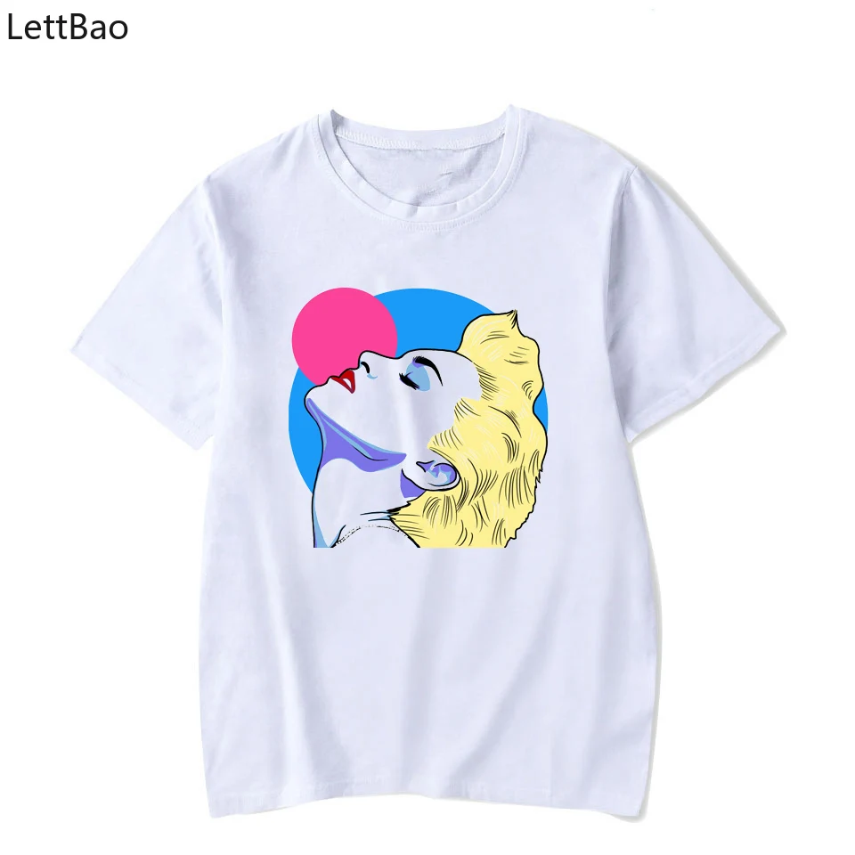 Vintage Madonna T Shirt men Rap Tee Style plus Size funny t shirts white cotton short sleeve summer tops vogue t shirt homme
Vintage Madonna T Shirt men Rap Tee Style plus Size funny t shirts white cotton short sleeve summer tops vogue t shirt homme