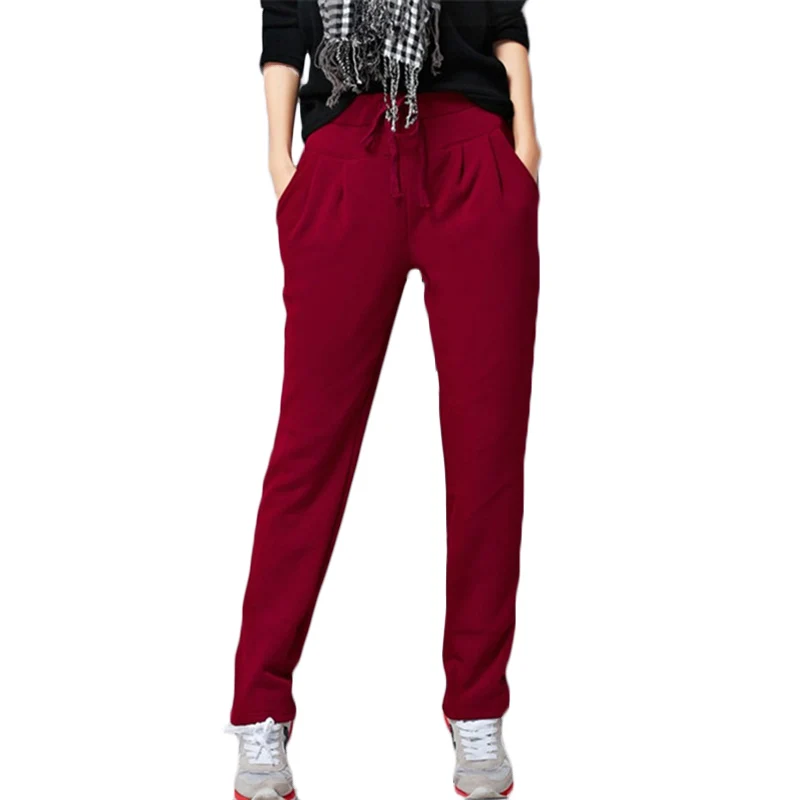Plus size Women Harem pants Autumn Korean Loose Plus velvet Thicken Wei pants Women's Casual Sports pants Trousers 5XL 6XL F574
Plus size Women Harem pants Autumn Korean Loose Plus velvet Thicken Wei pants Women's Casual Sports pants Trousers 5XL 6XL F574